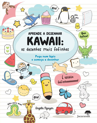 Desenhos de Unicórnio Kawaii 17 para Colorir e Imprimir 