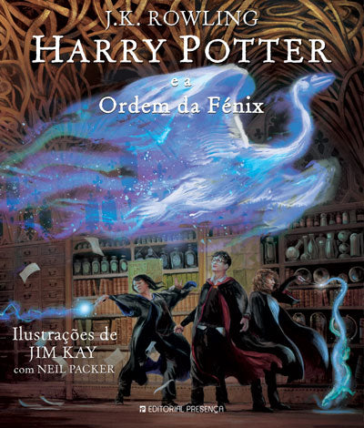 Harry Potter e a Ordem da Fénix - Ed. Ilustrada - Livro de Jim Kay, J.K.  Rowling – Grupo Presença