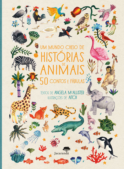 Um Mundo Cheio de Histórias de Animais - Livro de Aitch, Angela McAllister  – Grupo Presença
