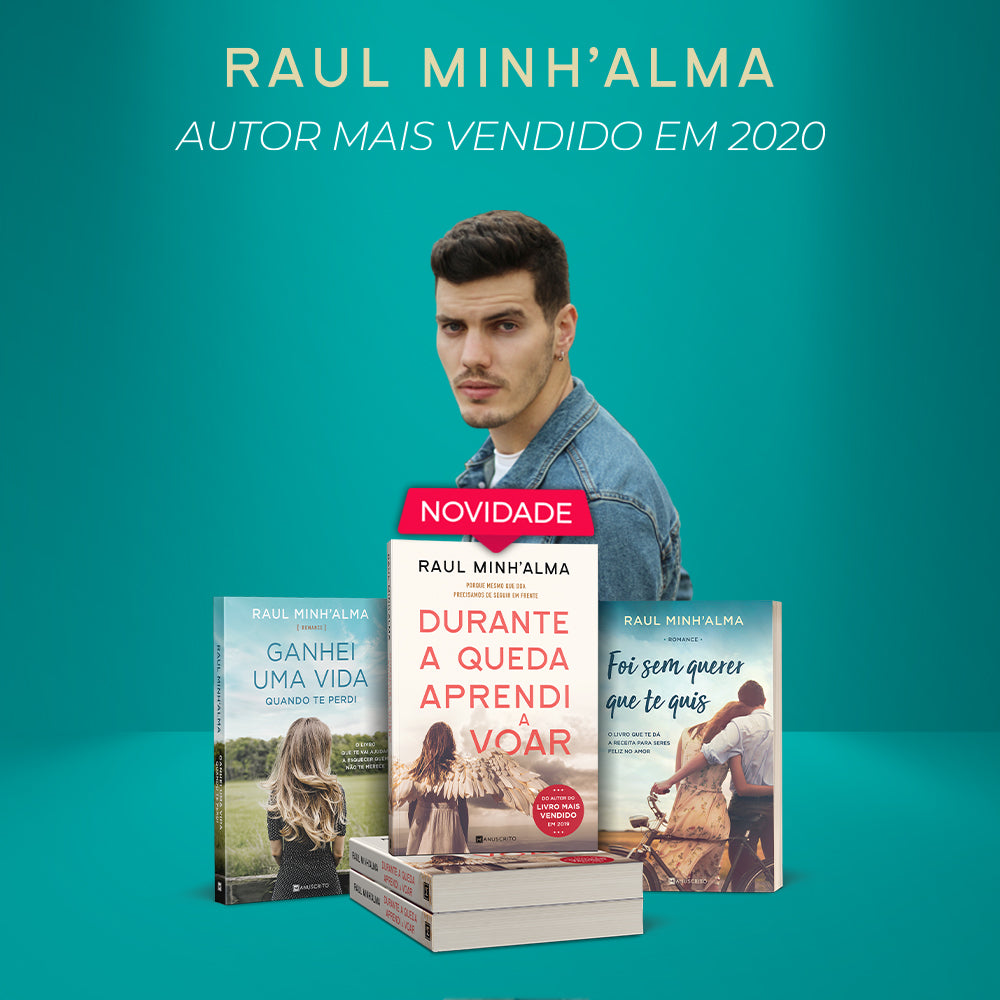 Raul Minh'alma é o autor mais vendido em Portugal em 2020 – Grupo Presença